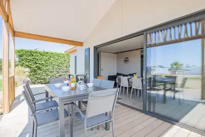Image de Chalet pour 6, résidence de vacances avec piscine