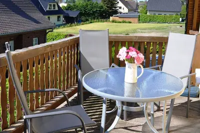 Image de RugApart apartment 7 on the upper floor of house 2 with south-facing balcony on the Mönchgut peninsula