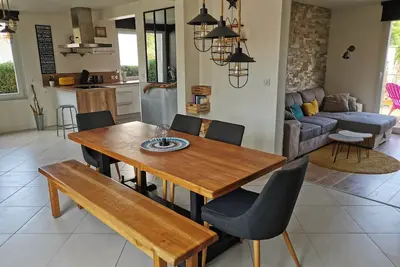 Image de Maison 6 à 8 personnes, 3 chambres proche plage et mer, Touquet
