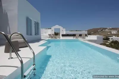 Image de 3 Bedroom villa rental Mykonos near beaches, with pool