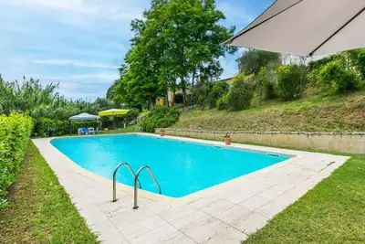 Image de Bel appartement dans une maison de vacances pour 4 personnes avec piscine, Tv, patio et parking
