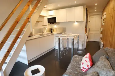 Image de Appartement rénové aux Gets, proche centre et télécabines, 1 chambre + mezzanine, parking inclus