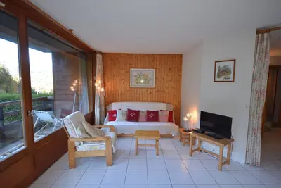 Image de Appartement 3 étoiles aux Gets, skis aux pieds, balcon, parking et animaux acceptés