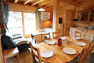 Image de Chalet cosy aux Gets, proche du lac avec sauna et parking privé