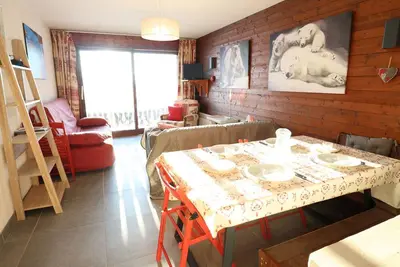 Image de Appartement avec balcon au pied des pistes, Les Gets