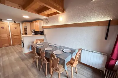 Image de Appartement cosy au centre des Gets, 63m², 7 pers, proche pistes et commerces