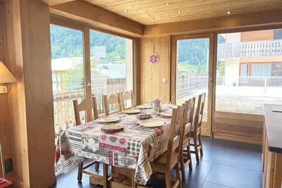 Image de Charmant appartement aux Gets - 8 pers, 350m du centre, terrasse et balcon