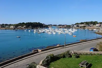 Appartement 1 chambre avec Wifi, parking, animaux admis à Perros-Guirec