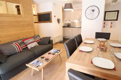 Image de Appartement Centre Les Gets, Balcon, 4/6 Couchages, Parking Inclus, Proche Remontées Mécaniques