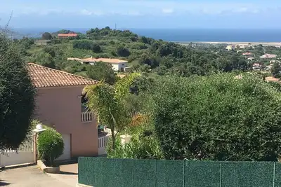 Image de Entre Porticcio et Ajaccio T2 or T3 rez villa 4/5 p- Clim vue mer