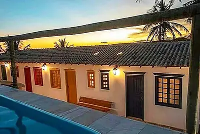 Image de Suíte na Pousada Vila Sol Maior no Es com lazer