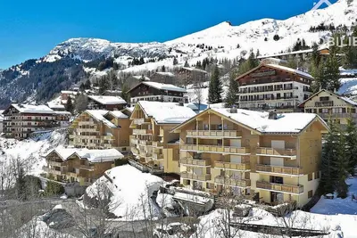 Image de Appartement 6-8 pers, 2 ch + mezzanine, centre ville, face pistes, wifi, garage