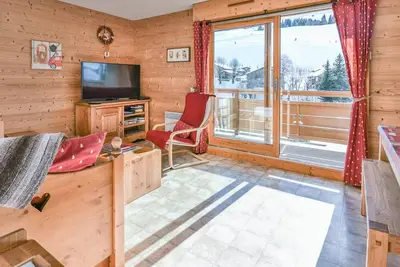 Image de Superbe appartement, 4 pers, balcon sud, pied des pistes, Le Grand-Bornand