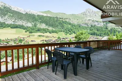 Image de Appartement cosy 50m des pistes, 4 pers, balcon, parking, linge inclus