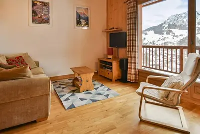 Image de Appartement bord de pistes, 4 pers, 2 chambres, balcon ensoleillé, secteur calme