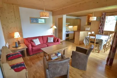 Image de Bel appartement Ă 50m des pistes, 3 chambres, balcon, wifi