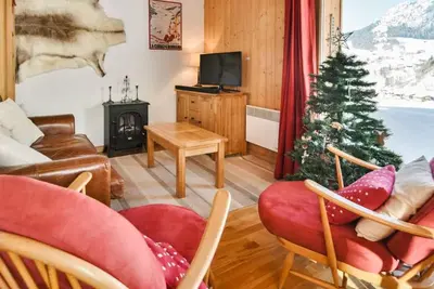 Image de Confortable appart à 50m des pistes, idéal pour 4 pers