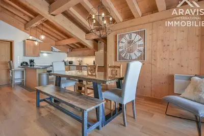 Image de Beau duplex raffiné à 50 m des pistes au Chinaillon