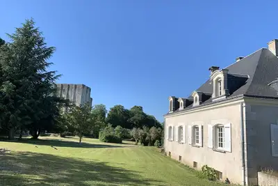 Image de Maison familiale, vue magnifique, grand jardin, proche des châteaux de la Loire