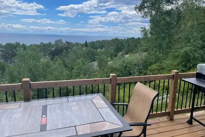 Image de Cottage view over Lake Superior