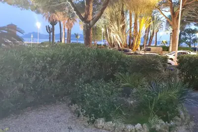 Image de Très bel appartement donnant sur une terrasse sur un jardin et sur la croisette