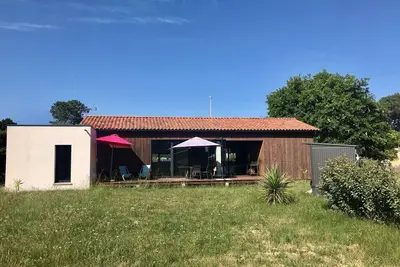 Image de Agréable villa moderne climatisée - Lac à 200m-12 couchages -Maubuisson centre