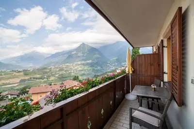 Image de Appartement \"Laugen Rainegg\" avec vue sur les montagnes, Wi-Fi, jardin et balcon