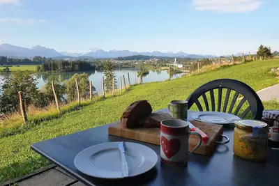 Image de \"Relaxing family vacation in the Hochbergle vacation village on Lake Lechsee! \"