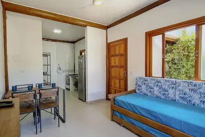 Image de Flat in Gated Condominium in Maresias Barbecue Pool Wifi