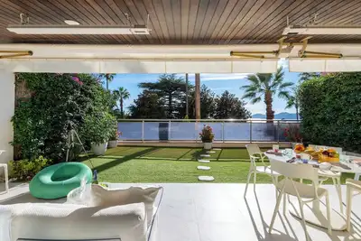 Image de 3p résidence de standing, avec vue mer & piscine