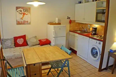 Image de Studio Coquet avec Cabine en Rdc, Résidence au Cœur du Village, Samoëns