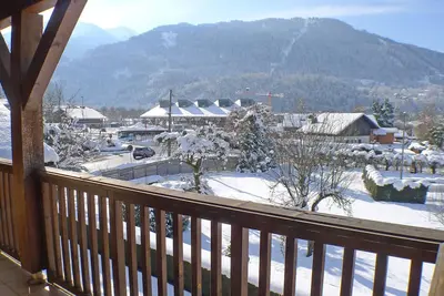 Image de Spacieux appartement avec balcon et garage à Samoëns