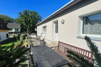 Image de House in a quiet location, free use of swimming pool and sauna - Ferienhus Baabe