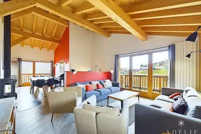 Image de Chalet moderne à louer pour des vacances en famille et/ou entre amis