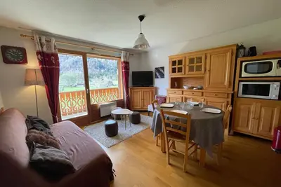 Image de Appartement T2 calme avec balcon, proche ski-bus et village