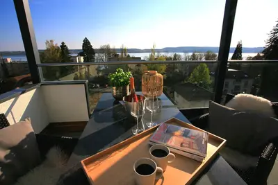 Luxus-penthouse mit Traumhafter Seesicht