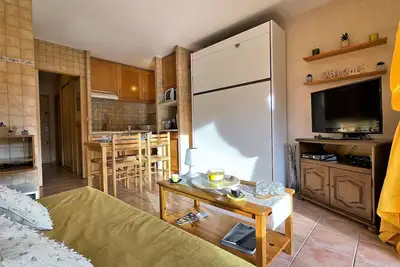 Image de Studio au pied des pistes pour 4 avec Wifi, parking et animaux admis