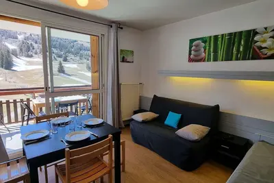 Image de Studio cosy proche pistes avec Wifi, parking et animaux admis