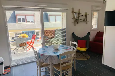 Image de Studio cabine vue mer et garage à Fort-Mahon plage