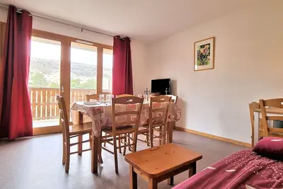 Image de Appartement 8 pers avec balcon, proche commerces et pistes, casier à ski