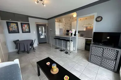 Image de Studio cabine 4 pers. avec balcon et parking, proche plage