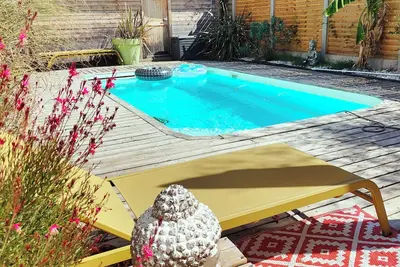 Image de Studio esprit Tiny House + accès piscine chauffée