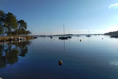 Image de La Villa de Longarisse Lacanau située à 50m Lac de Lacanau et de ses plages!