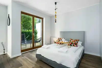 Image de Maratońska 3a | Studio with Terrace | Near Mtp