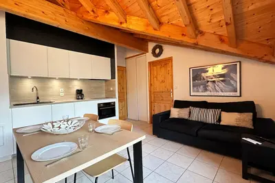 Image de Appartement T2 au centre de Samoëns avec parking, animaux acceptés