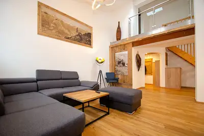 Image de Penthouse Maisonette Zell City - 150m from skilift