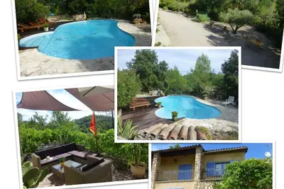 Image de Mas Provencal Avec Piscine Privative