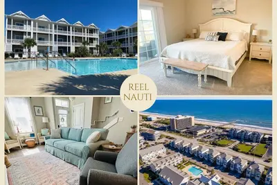 Image de Beach Getaway: Stunning, Family-Friendly w/ Pool. Walk to Shopping + Dining