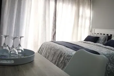 Image de Homely studio apartment with a lovely sunset view