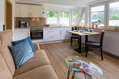 Image de Ferienwohnung Burgblick, 40qm, 1 Schlafzimmer, Max. 3 Personen